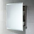 KIAMAMI VALENTINA - Armoire Suspendue Avec Miroir Pour Salle De Bain En Acier Inox - vignette