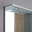 KIAMAMI VALENTINA - Meuble De Salle De Bains Au Sol 85 Cm Chêne Blanc Effet Bois | Rimini - vignette
