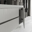 KIAMAMI VALENTINA - Meuble De Salle De Bain Suspendu 100Cm Blanc Mat | Cortina - vignette