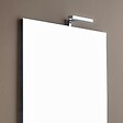 KIAMAMI VALENTINA - Meuble De Salle De Bains Suspendu 80Cm Blanc Avec Top Anthracite | Sole - vignette