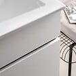KIAMAMI VALENTINA - Meuble De Salle De Bain Moderne Weiss De 120 Cm Avec Double Lavabo | Sole - vignette