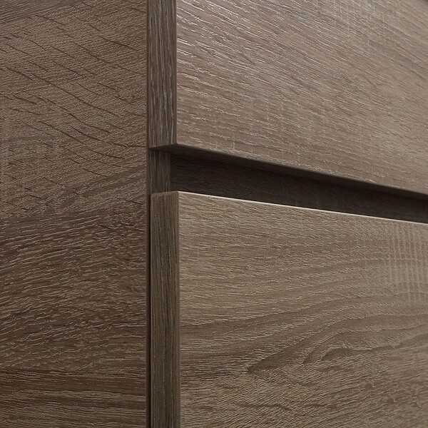 KIAMAMI VALENTINA - Armoire De Salle De Bain Murale 90 Cm Well En Chêne | Sole - large