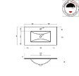 KIAMAMI VALENTINA - Meuble De Salle De Bain Suspendu 80 Cm En Chêne Well | Sole - vignette