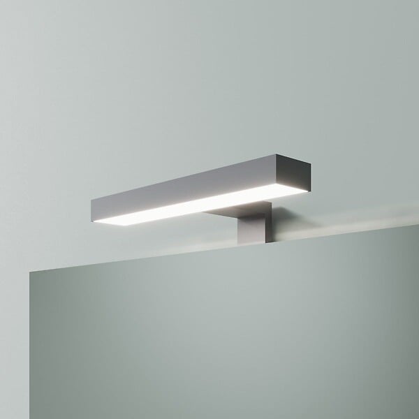 KIAMAMI VALENTINA - Armoire De Toilette Suspendue 80Cm Blanc Brillant, Lavabo, Miroir 80X60 | Elba - large