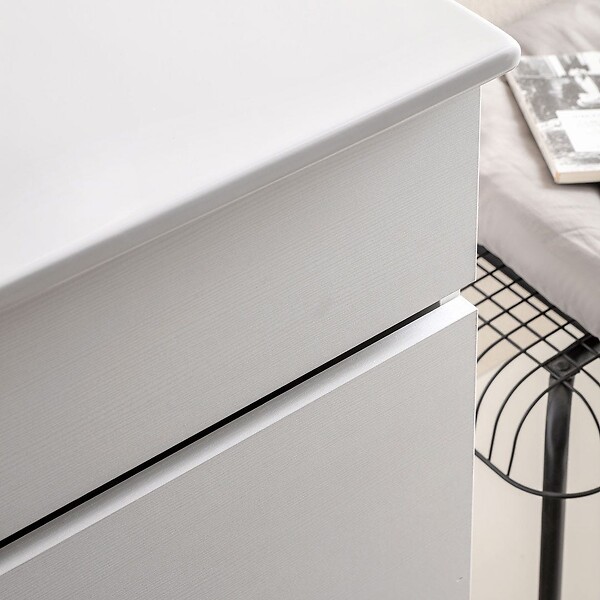 KIAMAMI VALENTINA - Meuble De Salle De Bains Moderne Blanc Avec Lavabo De 120 Cm Et Miroir | Sole - large