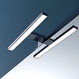KIAMAMI VALENTINA - Meuble De Salle De Bains Suspendu De 80 Cm Blanc Effect Bois | Sole - vignette