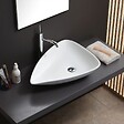 KIAMAMI VALENTINA - Lavabo À Poser Ovale Design Moderne En Céramique - vignette