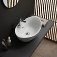 KIAMAMI VALENTINA - Lavabo À Poser En Céramique Au Design Luxueux - vignette