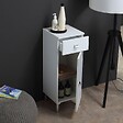 KIAMAMI VALENTINA - Base Au Sol Cm.31,5 Avec Porte Et Tiroir Blanc | Easy - vignette