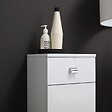 KIAMAMI VALENTINA - Base Au Sol Cm.31,5 Avec Porte Et Tiroir Blanc | Easy - vignette