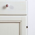 KIAMAMI VALENTINA - Élément Bas Avec Portes, Tiroir Et Compartiment Jour Lavande Blanche Cm 33,5 H 196 - vignette