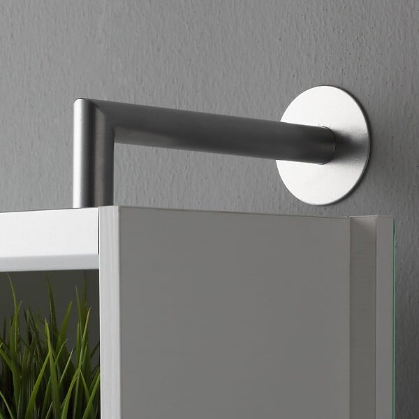 KIAMAMI VALENTINA - Colonne Tournante Pour Salle De Bains Avec Tablettes Et Miroir - large