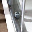 KIAMAMI VALENTINA - Cabine De Douche Coulissante En Cristal 75X75 Avec Angle | Luna - vignette