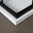 KIAMAMI VALENTINA - Porte De Douche 70X90 H 190 Profile Noir Opaque Cristal Transparent | City - vignette