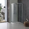 KIAMAMI VALENTINA - Cabine De Douche 90X90 Angulaire Verre 6 Mm Transparent | Giada - vignette