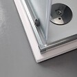 KIAMAMI VALENTINA - Cabine De Douche Carrée D'angle 90X90 Verre Opaque | Giada - vignette