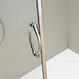 KIAMAMI VALENTINA - Porte De Douche En Niche 170 Cm Avec Porte Fixe De 80 Cm | Giada - vignette