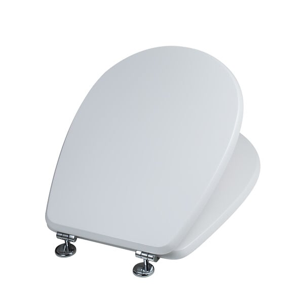KIAMAMI VALENTINA - Abattant Wc Modèle Liuto Blanc Mdf Compatible - large