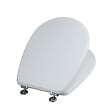KIAMAMI VALENTINA - Abattant Wc Modèle Liuto Blanc Mdf Compatible - vignette