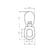 KIAMAMI VALENTINA - Abattant Wc Modèle Liuto Blanc Mdf Compatible - vignette