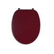KIAMAMI VALENTINA - Tablette De Siège De Toilette Universelle De Couleur Bordeaux Mat - vignette
