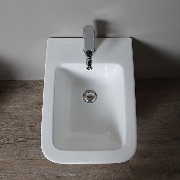 KIAMAMI VALENTINA - Bidet Suspendu Mural En Céramique | Rock - large