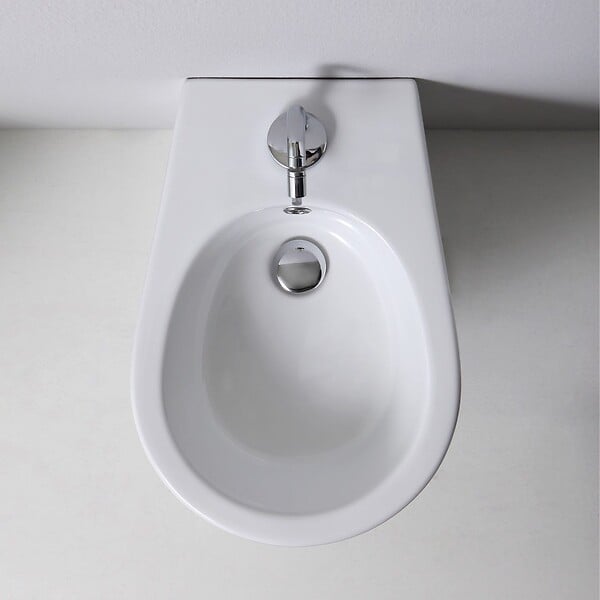KIAMAMI VALENTINA - Bidet À Chasse D'eau En Céramique Sur Pied | Soave  - large