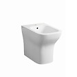 KIAMAMI VALENTINA - Paire D'appareils Sanitaires Sur Pied À Fleur De Mur Blanc Brillant | Swing - vignette
