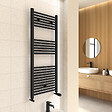 KIAMAMI VALENTINA - Sèche-Serviettes Pour Salle De Bains Noir 60X77cm - vignette
