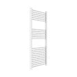 KIAMAMI VALENTINA - Radiateur Chauffe Serviettes Salle De Bain 50X120 Avec 23 Tubes Blancs - vignette
