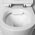 KIAMAMI VALENTINA - Cuvette De Wc Suspendue En Céramique Sans Rebord Avec Abattant | Folk - vignette