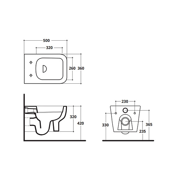 KIAMAMI VALENTINA - Paire D'articles Sanitaires : Bidet Et Toilette Suspendue En Céramique Blanche | Swing - large