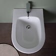KIAMAMI VALENTINA - Bidet Et Wc Suspendus En Céramique Au Ras Du Mur | Blues - vignette