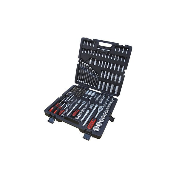 KS TOOLS - Coffret de douilles et accessoires KS TOOLS 1/4'' - 3/8'' - 1/2'', 216 pièces - large