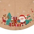 ATMOSPHERA - Tapis sapin pere noel jute d90 - atmosphera createur d'interieur - vignette