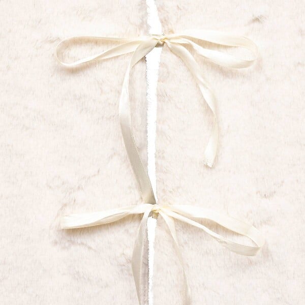 ATMOSPHERA - Tapis sapin fourrure creme - atmosphera createur d'interieur - large