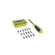 RYOBI - Tournevis polyvalent RYOBI avec 16 embouts - vignette