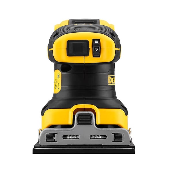 DEWALT - Ponceuse 1/4 de feuille DEWALT DCW200NT-XJ XR 18V Brushless, sans batterie ni chargeur - large