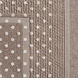 KIAMAMI VALENTINA - Tapis Éponge Coton Antidérapant 90X60 Noyer | Teddy - vignette