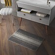 KIAMAMI VALENTINA - Tapis Antidérapant 50X80 Gris En Coton Et Microfibre | Benjamin - vignette