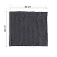 KIAMAMI VALENTINA - Tapis De Bain Antidérapant 50X50 Gris Foncé | Frangipani - vignette