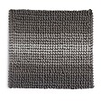 KIAMAMI VALENTINA - Tapis De Salle De Bain 50X50 En Coton Et Microfibre Gris Tourterelle | Benjamin - vignette