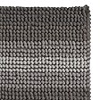 KIAMAMI VALENTINA - Tapis De Salle De Bain 50X50 En Coton Et Microfibre Gris Tourterelle | Benjamin - vignette