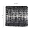 KIAMAMI VALENTINA - Tapis De Bain Gris Antidérapant 50X50  | Benjamin - vignette