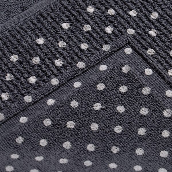 KIAMAMI VALENTINA - Moquette Éponge Coton Antidérapante Fumée/Gris | Teddy - large