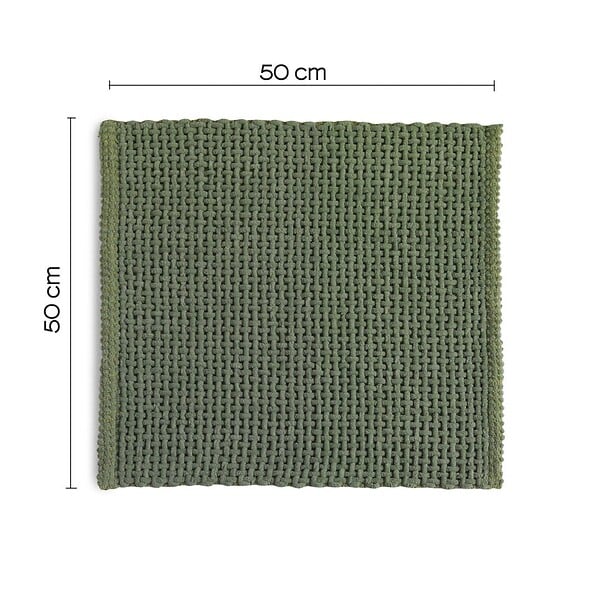 KIAMAMI VALENTINA - Tapis De Bain Antidérapant Vert De 50 Cm | Frangipani - large