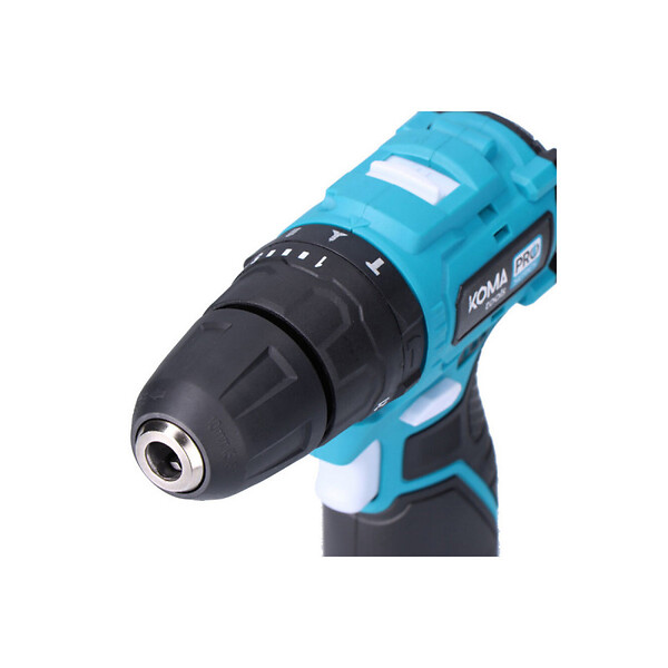 KOMA TOOLS - Perceuse à percussion Brushless 12V KOMA TOOLS - Batterie 2,0Ah - Chargeur - Accessoires - large