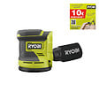 RYOBI - Ponceuse excentrique RYOBI - 18V One+ - Sans batterie ni chargeur - RROS18-0 - vignette