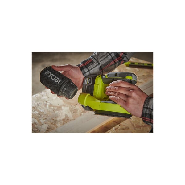 RYOBI - Ponceuse excentrique RYOBI - 18V One+ - Sans batterie ni chargeur - RROS18-0 - large