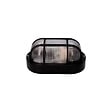 EDM - Applique ovale modèle Tarragona EDM - 40W - E27 - Noir - Ampoule non incluse - vignette